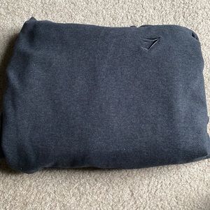 charcoal gymshark oversized sweatshirt